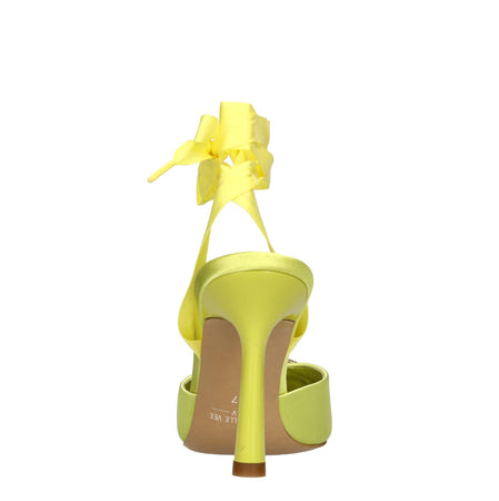 Emanuelle Vee Scarpe con Tacco Verde da donna
