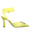 Emanuelle Vee Scarpe con Tacco Verde da donna