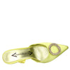 Emanuelle Vee Scarpe con Tacco Verde da donna
