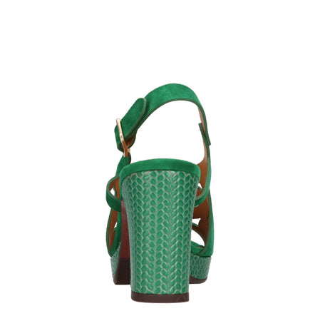 Chie Mihara Sandali Verde da donna