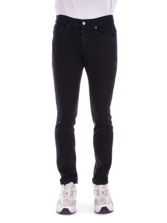 Dondup Pantaloni Nero da uomo