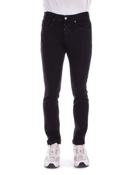 Dondup Pantaloni Nero da uomo