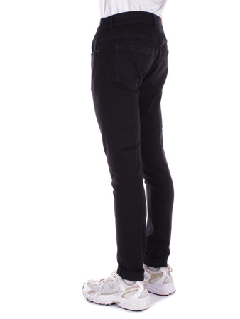 Dondup Pantaloni Nero da uomo