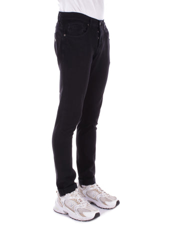 Dondup Pantaloni Nero da uomo