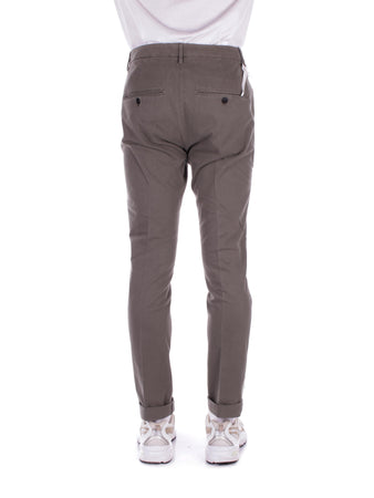Dondup Pantaloni Tortora da uomo