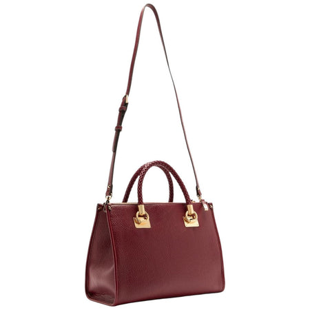Liu Jo borsa satchel media rosso vino AF5008E0027-91726