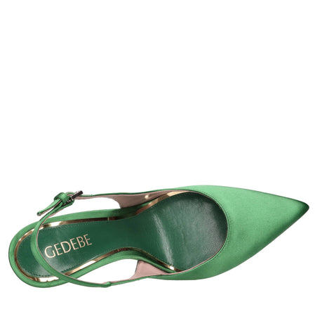 GEDEBE Scarpe con Tacco Verde da donna