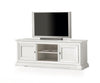 MOBILI 2G - PORTA TV IN LEGNO SHABBY 2 PORTE BIANCO 162X51X61 (3128)