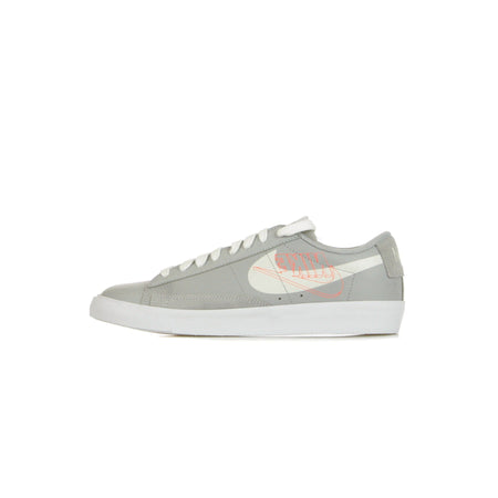 Nike Scarpa Bassa Uomo Blazer Low Suede Wolf Grey/sail/bright Crimson/white da uomo