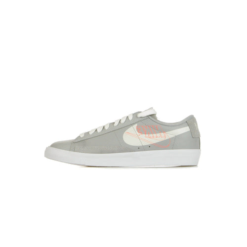 Nike Scarpa Bassa Uomo Blazer Low Suede Wolf Grey/sail/bright Crimson/white da uomo