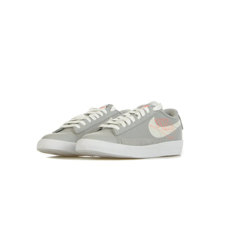 Nike Scarpa Bassa Uomo Blazer Low Suede Wolf Grey/sail/bright Crimson/white da uomo