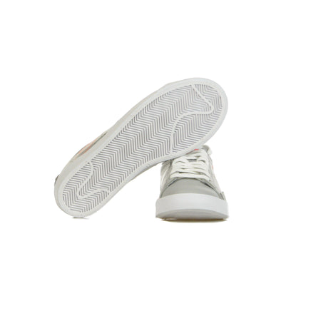 Nike Scarpa Bassa Uomo Blazer Low Suede Wolf Grey/sail/bright Crimson/white da uomo