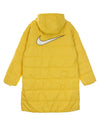Nike Piumino Lungo Donna Sportswear Core Parka Solar Flare/white/black da donna