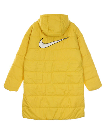 Nike Piumino Lungo Donna Sportswear Core Parka Solar Flare/white/black da donna