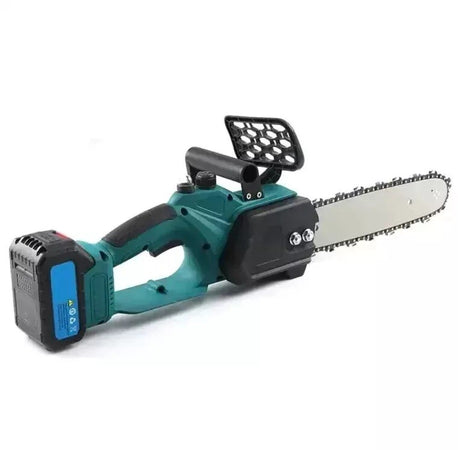 MOTOSEGA A DOPPIA BATTERIA CON LAMA DA 12" ELETTROSEGA TAGLIO 30CM con OLIATORE