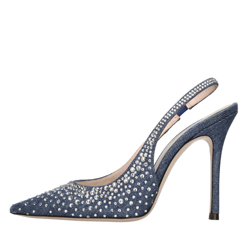 GEDEBE Scarpe con Tacco Blu da donna