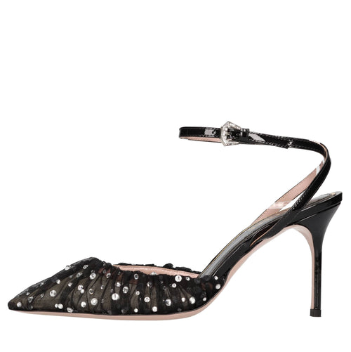 GEDEBE Scarpe con Tacco Nero da donna