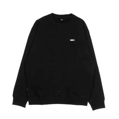 OBEY Felpa Girocollo Uomo Bold Premium Crew Fleece Black da uomo
