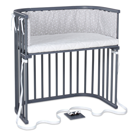 Co-sleeper Babybay Boxspring - Grigio