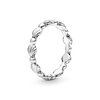 Pandora - Anello fascia con conchiglia di perline