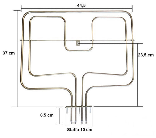Resistenza forno doppia superiore 1000 + 1700W Electrolux 256005005