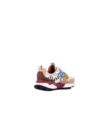 Flower Mountain Sneakers Beige giallo da donna