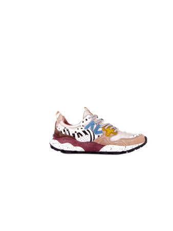 Flower Mountain Sneakers Beige giallo da donna