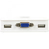 InLine KVM Switch, 2 porte, USB VGA, Audio, all-in-one