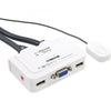 InLine KVM Switch, 2 porte, USB VGA, Audio, all-in-one