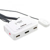 Switch KVM InLine - 2 vie - HDMI - USB - con audio - integrato. Cavo