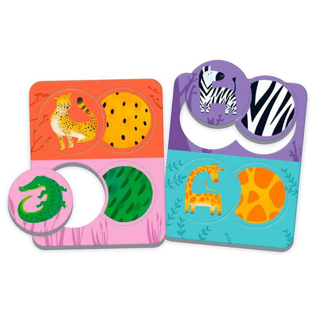 Clementoni Little Match Puzzle Ad Incastro Tema Animali Gioco Per Bambini 2+