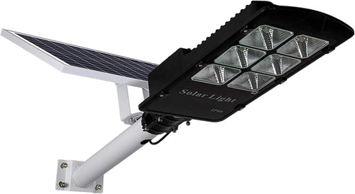 Led Solar Street Flood Lights 500W LAMPIONE SOLARE Sensore Di Movimento + Controllo Della Luce + Telecomando Ip66