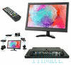 Monitor HDMI VGA Schermo LCD TFT 13.3 POLLICI 1080p Altoparlante BNC USB RCA