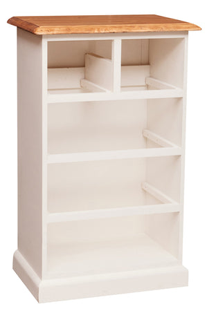 Biscottini Biscottini Cassettiera Country 5 cassetti legno tiglio bianca anticata