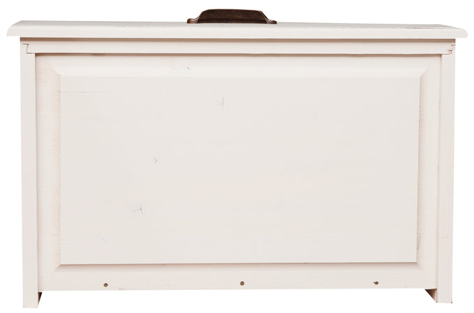 Biscottini Biscottini Cassettiera Country 5 cassetti legno tiglio bianca anticata