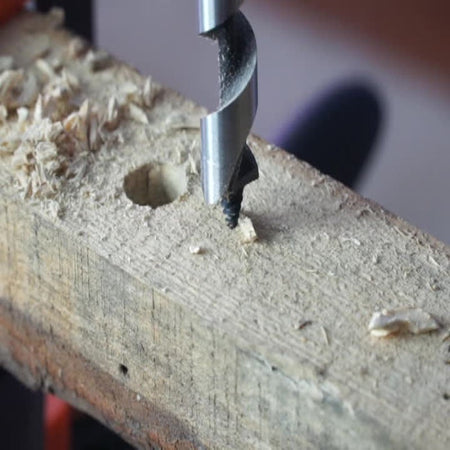 Ecef punta per legno elicoidale prolungata