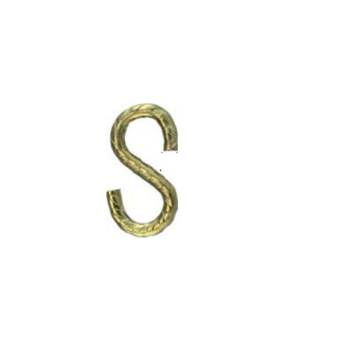CONNEX MASIDEF - 2 GANCI A S OTTONATI 3,8X40