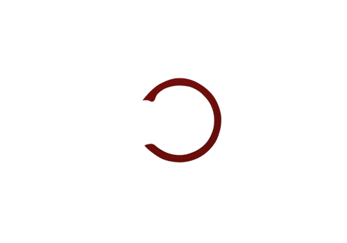 FRALEONI - MONO ORECCHINO EAR HUGGIE BORDEAUX