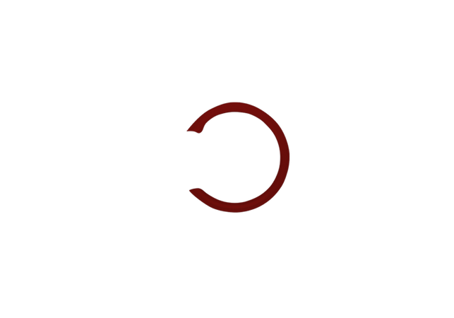 FRALEONI - MONO ORECCHINO EAR HUGGIE BORDEAUX