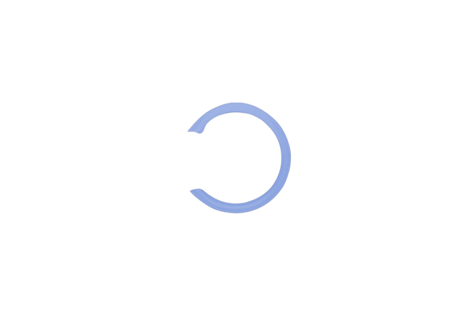 FRALEONI - MONO ORECCHINO EAR HUGGIE POLVERE