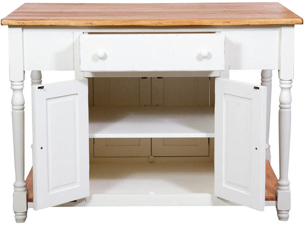 Biscottini Banco Lavoro Biscottini Bifacciale Tiglio 130x80x88 Anticato Naturale Made Italy