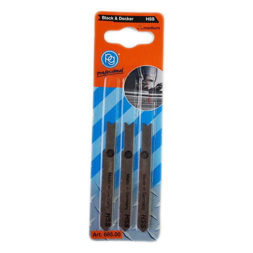 Lame HSS per ferro attacco black & decker medium