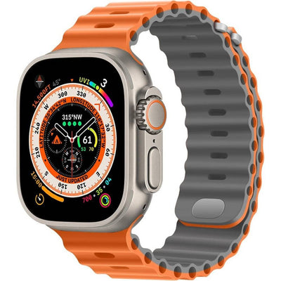 Orologio Smart Watch Ultra2 Serie Big2.01 49mm Con 7 Cinturini Touchscreen Sport