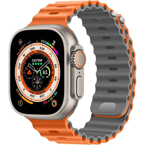 Orologio Smart Watch Ultra2 Serie Big2.01 49mm Con 7 Cinturini Touchscreen Sport