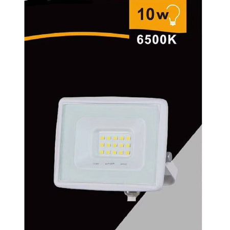 Faretto Led Faro 10 Watt 900lm Ip65 Bianco Luce Calda Fredda Naturale Ek02-10w-b