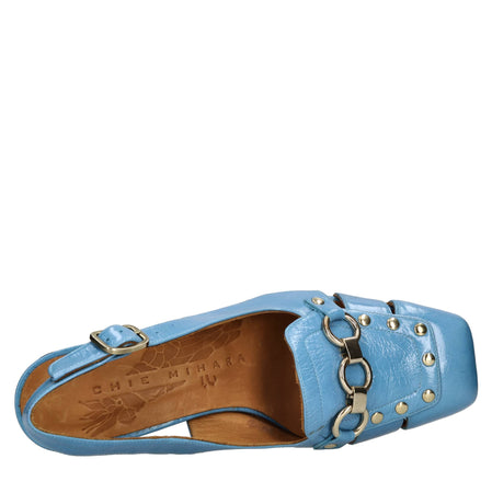 Chie Mihara Scarpe con Tacco Azzurro da donna