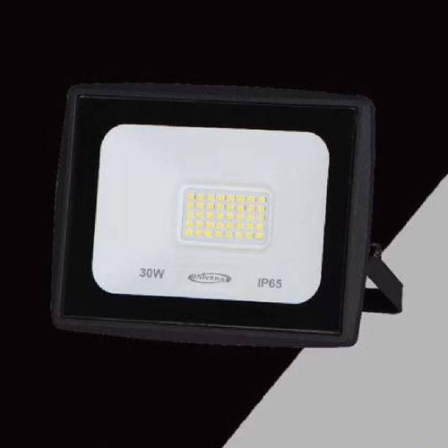 Faretto Led Faro 30 Watt 2700lm Ip65 Nero Luce Calda Fredda Naturale Ek02-30w-n