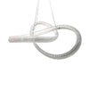Lampadario Led A Effetto Cristallo Intrecciato 40w Luce 6500k 3000k 4000k Lp-25b