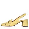 Chie Mihara Scarpe con Tacco Giallo da donna