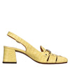 Chie Mihara Scarpe con Tacco Giallo da donna